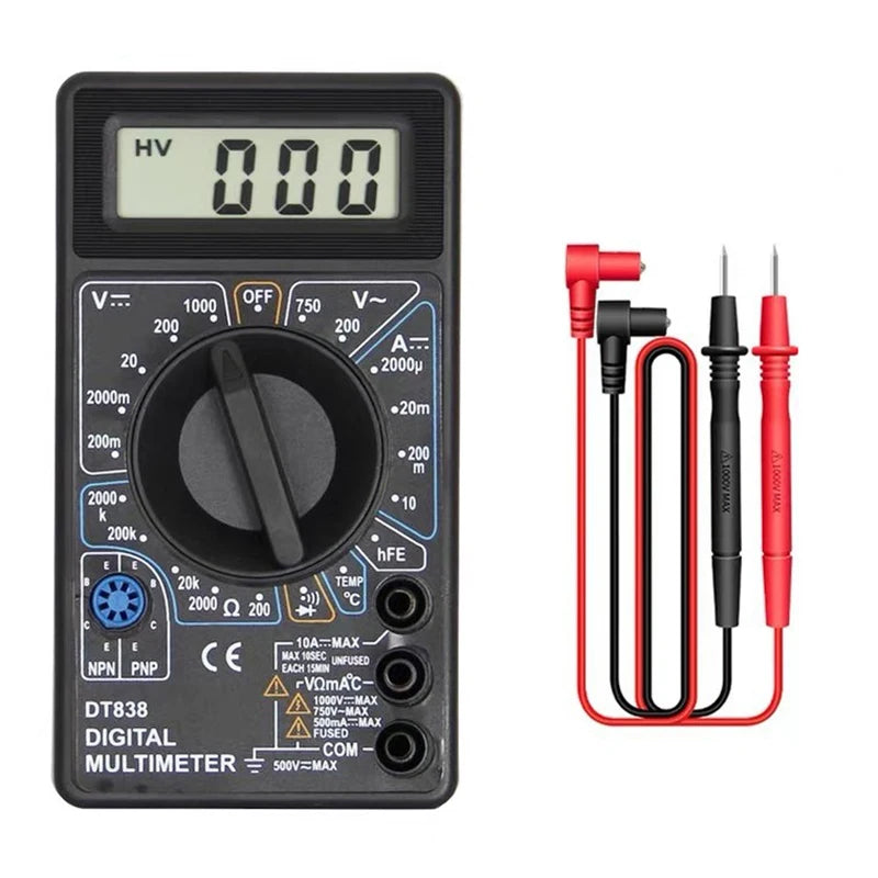 Digital Multimeter Tester DT830B Electrical Voltmeter Ammeter Qme DT830B