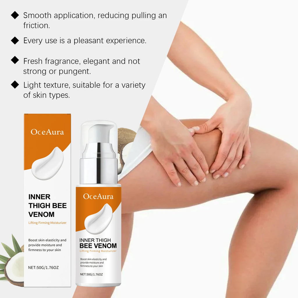 Inner Thigh Firming Cream Tightening Improve Sagging Skin Lifting Firming Buttocks Body Contouring Reduces Cellulite Appearance Qme