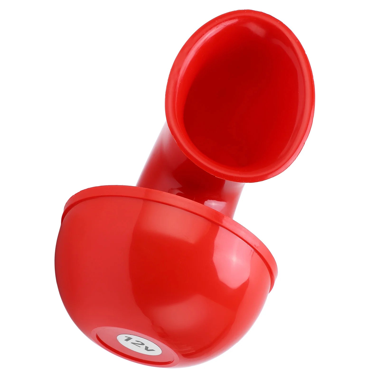 Air Horn Car Horn 150db Red Air Horn Electric Horn Cow Sound Metal Horn for Truck Train Boat Motorcycle Car Qme