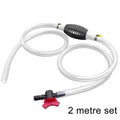 2 Meter Handy Manual Gas Oil Pump Durable For Car Liquid Gasoline Tuning Fuel Transfer Tank Injector Suction Pipe Accessories Qme A