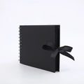 DIY Handmade Craft Creative Photo Album Scrapbook Picture Album 1 Piece Photo Album Scrapbook Paper Wedding Anniversary Gift Qme Black