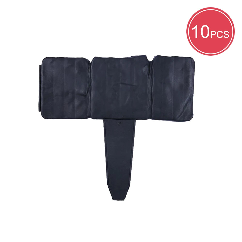 10/20pcs Garden Fence Imitation Stone Plant Support Stake Outdoor Edging Decorative Border DIY Lawn Yard Landscape Plant Fence Qme 10PCS B