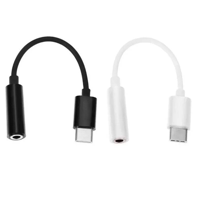 10pcs Type-C to 3.5mm adapter, LeTV to 3.5 phone headphone conversion, suitable for Android audio adapter cable Qme