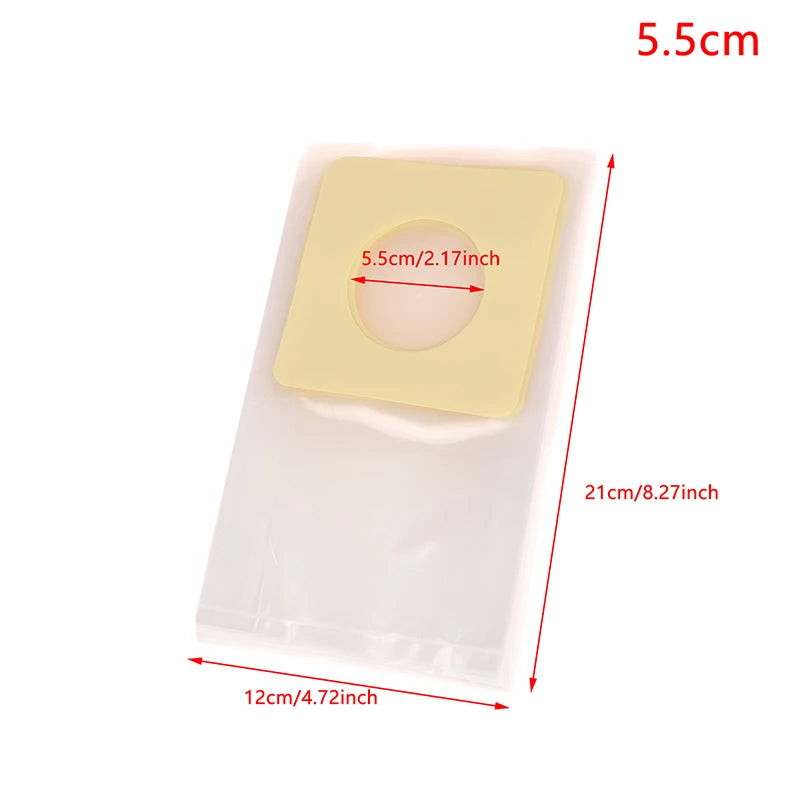 2 5 3 4 Disposable Drain Valve Colostomy Bags Adults One-piece System Qme A4