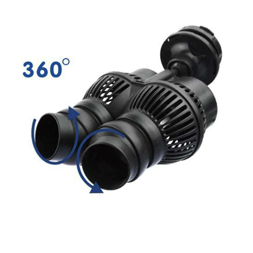 Circulation Water Pump with Suction Cup Aquarium Powerhead 50Hz Fish Tank Wave Pump for Freshwater/Salt Water Aquarium Qme