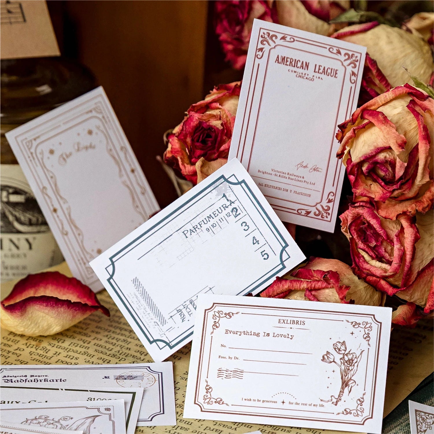 50 pcs INS Label Scrapbooking stickers Diy Planner Diary Album Collage material Hand Account junk journal supplies Qme