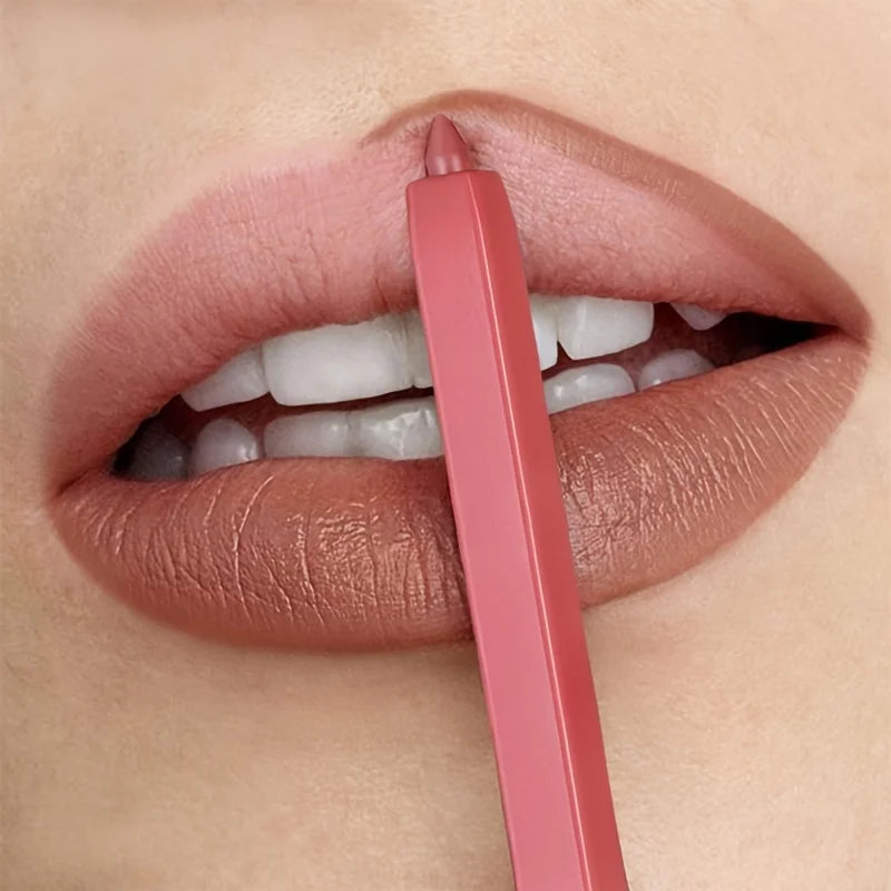 Matte Lip Liner Pen Pigment Waterproof Versatile Mixed Colors Qme