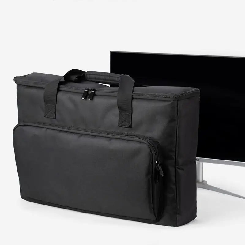24/25/27/32 Inch Monitor Carrying Bag With Cushioning Foam Shockproof Full Protection Traveling Portable Computer Screen Case Qme