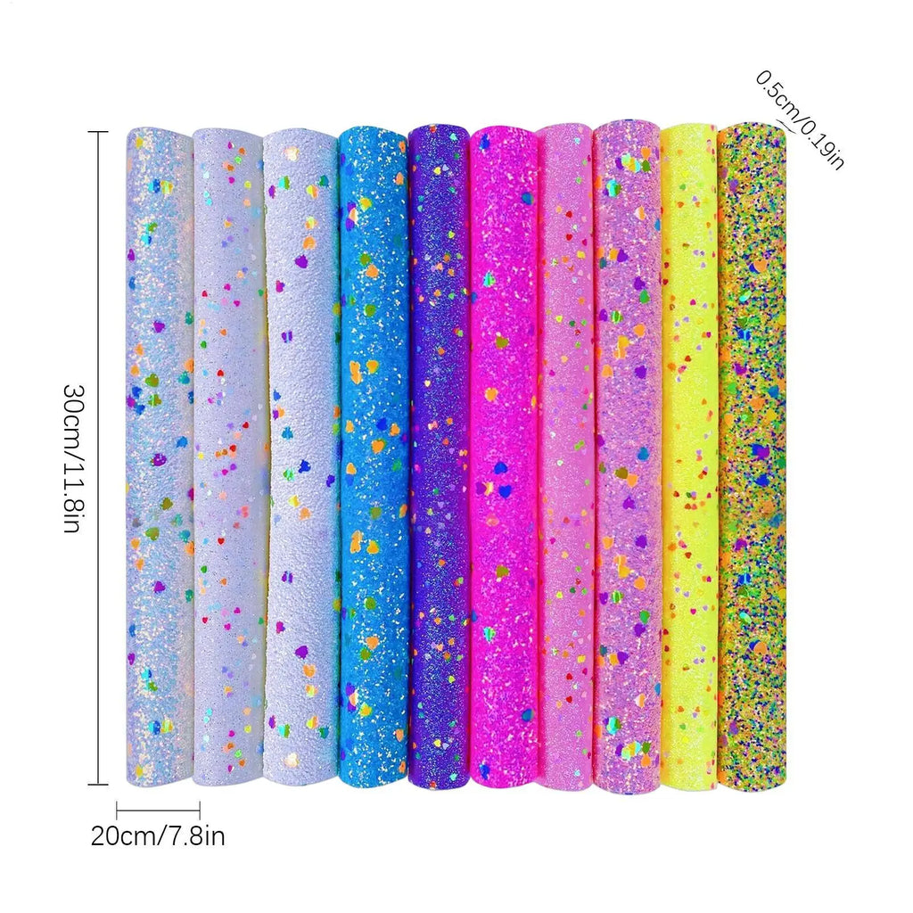 Sequins For Crafts 8 Pieces A4 Glitter Sequins Sheet Beaded Jewelry Decoration For Fabric Scrapbook Crafts Embroidery Costume Qme