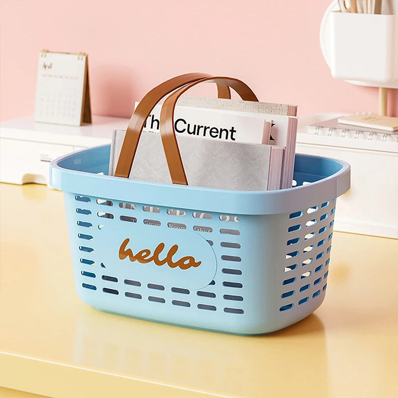Plastic Mesh Drain Basket Bathing Personal Hygiene Items Dopamine Qme