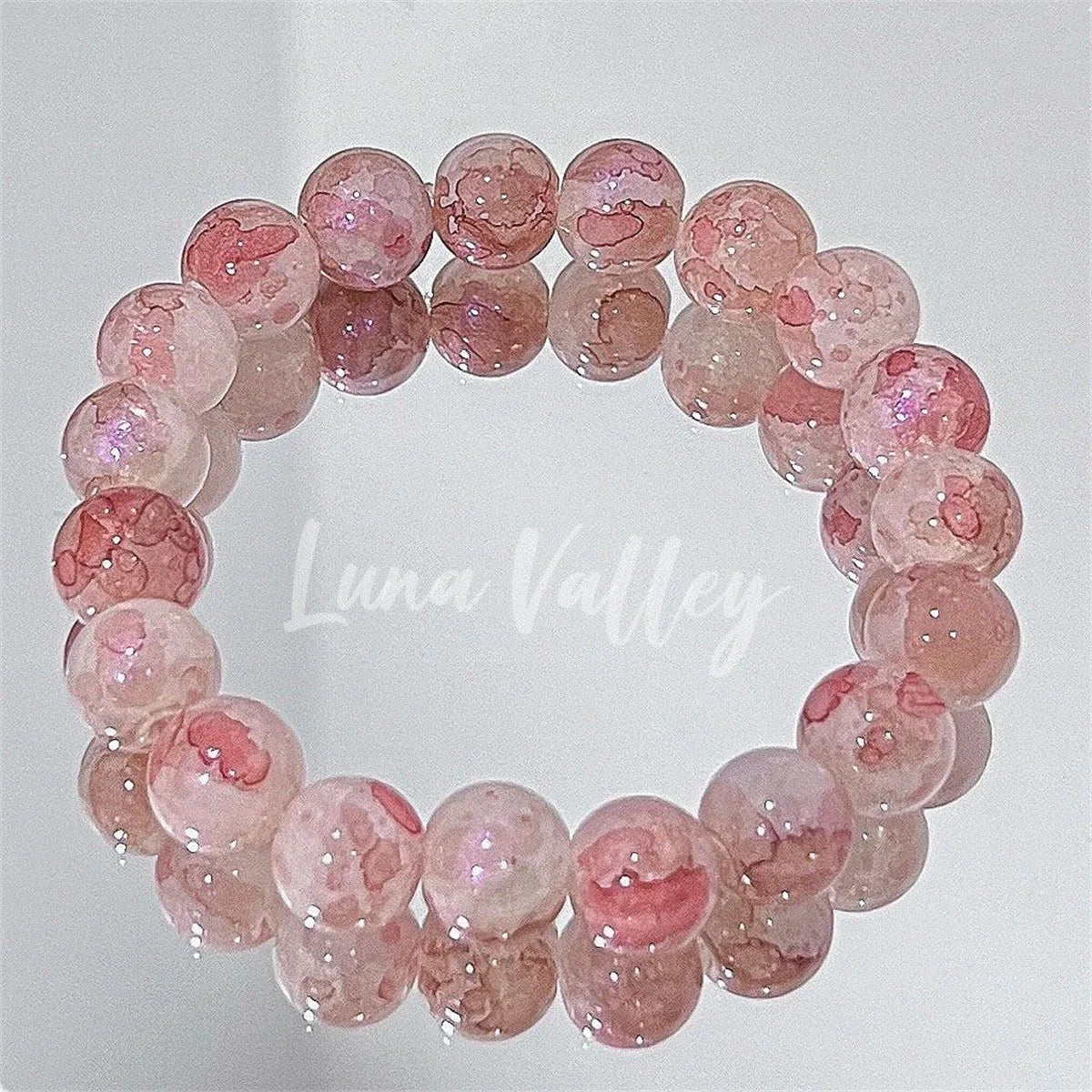 Cute Design Star Chain Tassel Bracelet for Women Fantasy Blue Crystal Beads Elastic Rope Bracelet Best Friend Jewelry Gifts Qme 5 17cm