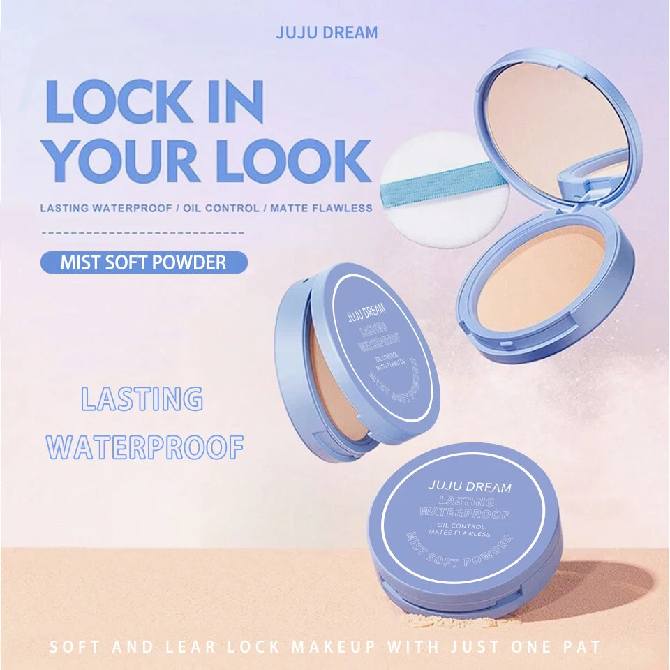 Oil-controlling Concealer Soft-focus Setting Powder Covers Pores Qme
