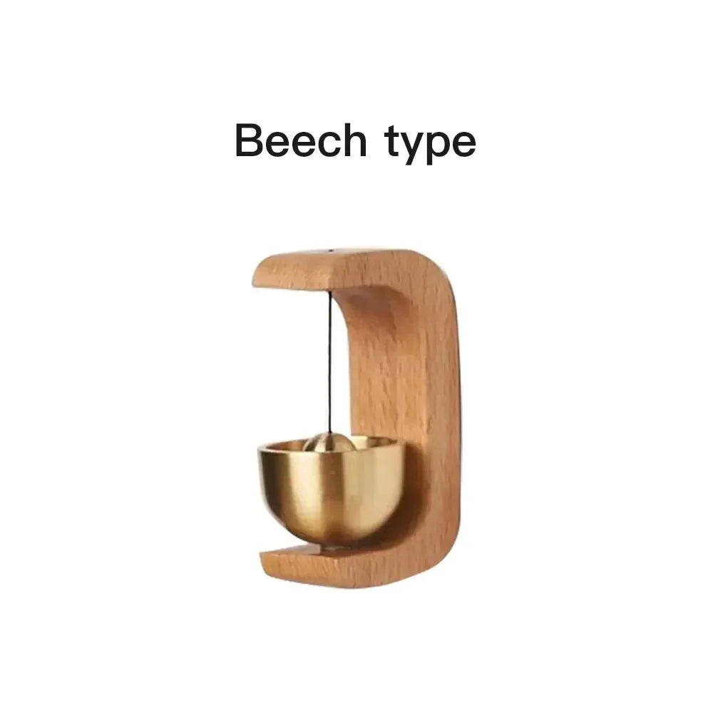 Magnetic Inhalation Home Wind-bell Beech Car Into Door Remind Bell Qme Beech chimes