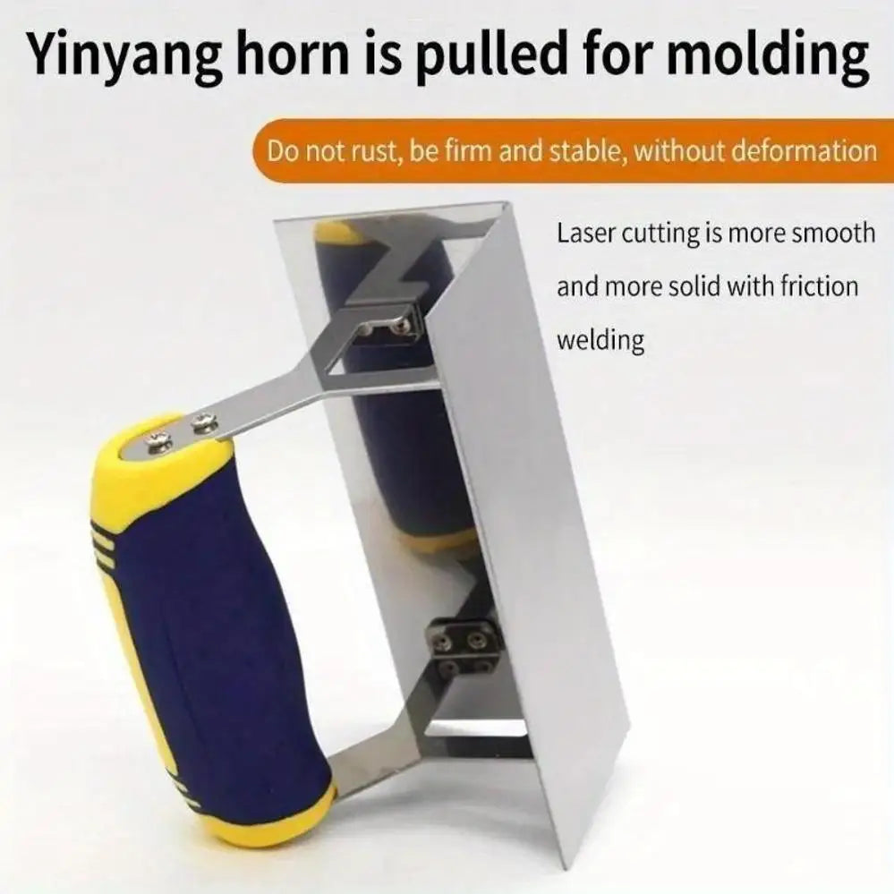 Stainless Steel Concrete Trowel Inner Outer Corner Plastering 90 Qme