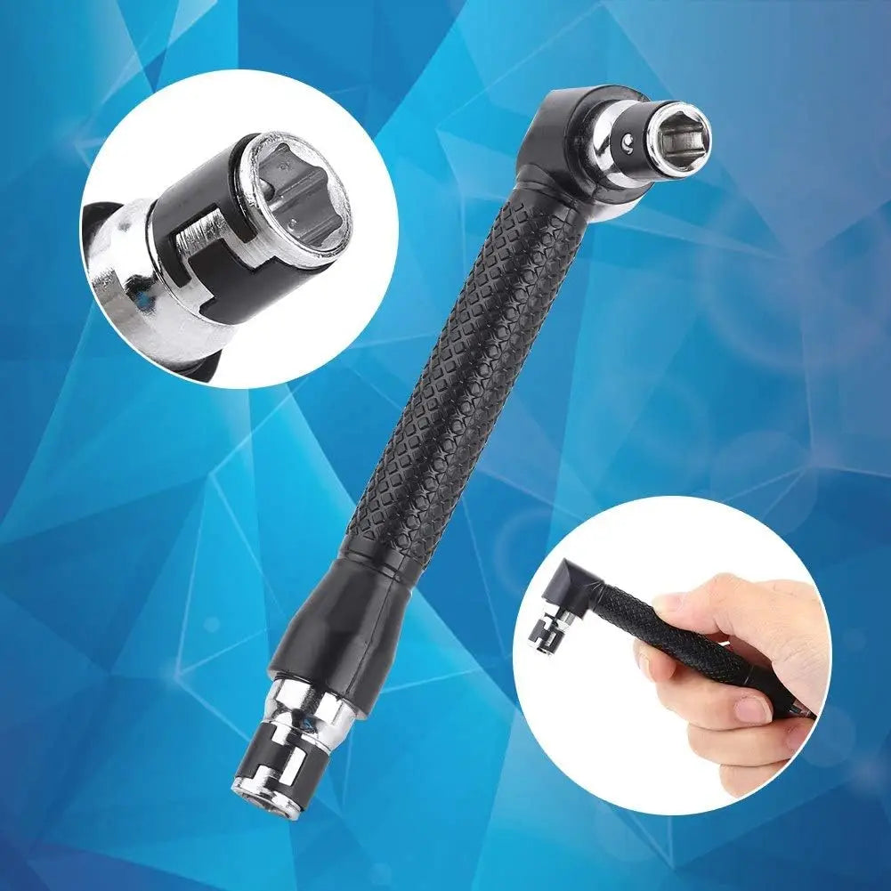 Professional L-shaped 1/4 Inch Hexagonal Socket Screwdriver Bit Manual Tool Qme