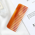 Wide Teeth Acetate Hair Combs Anti-static Massage Brush Hairdressing Qme 3 China Mainland