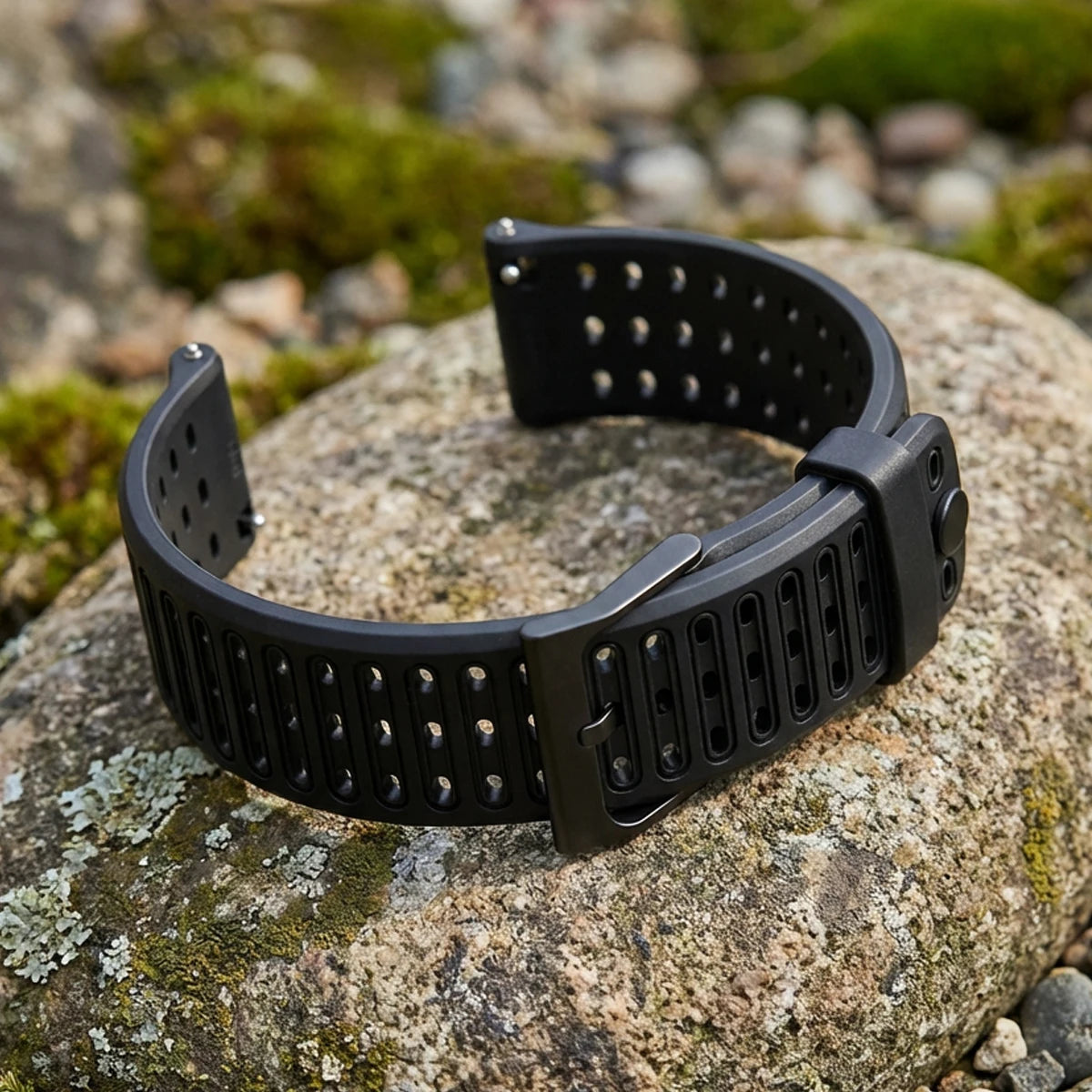 22mm Wristband For Suunto Vertical 2/RACE 2 Two-Tone Silicone Strap for Honor GS3 Replacement Band Bracelet for Honor watch 4pro Qme