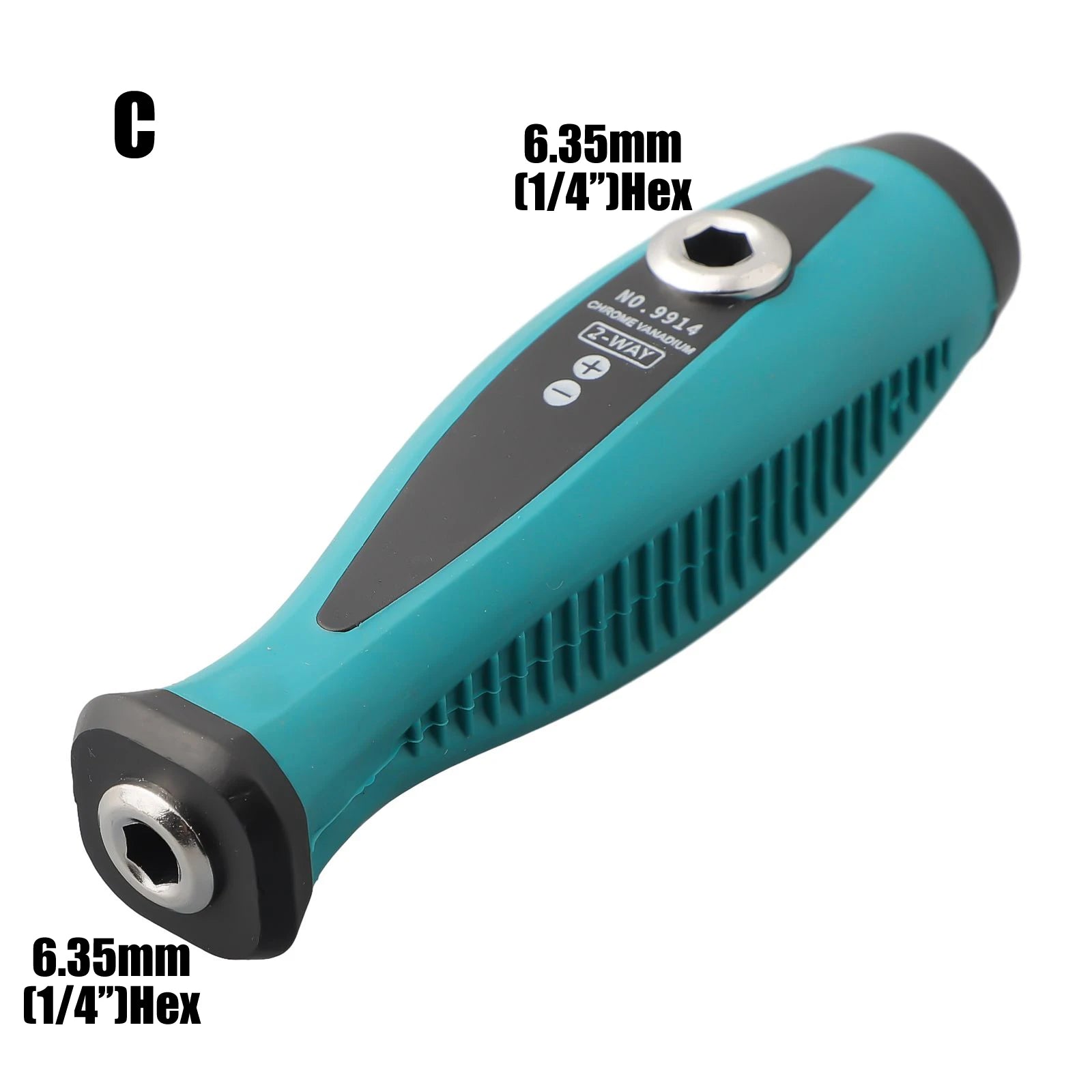 6.35mm 4mm Hex 5mm Round Adapter Handle Magnetic Screw Driver Bits Holder Adapter For Hand Tool Socket Wrench Accessory Qme C
