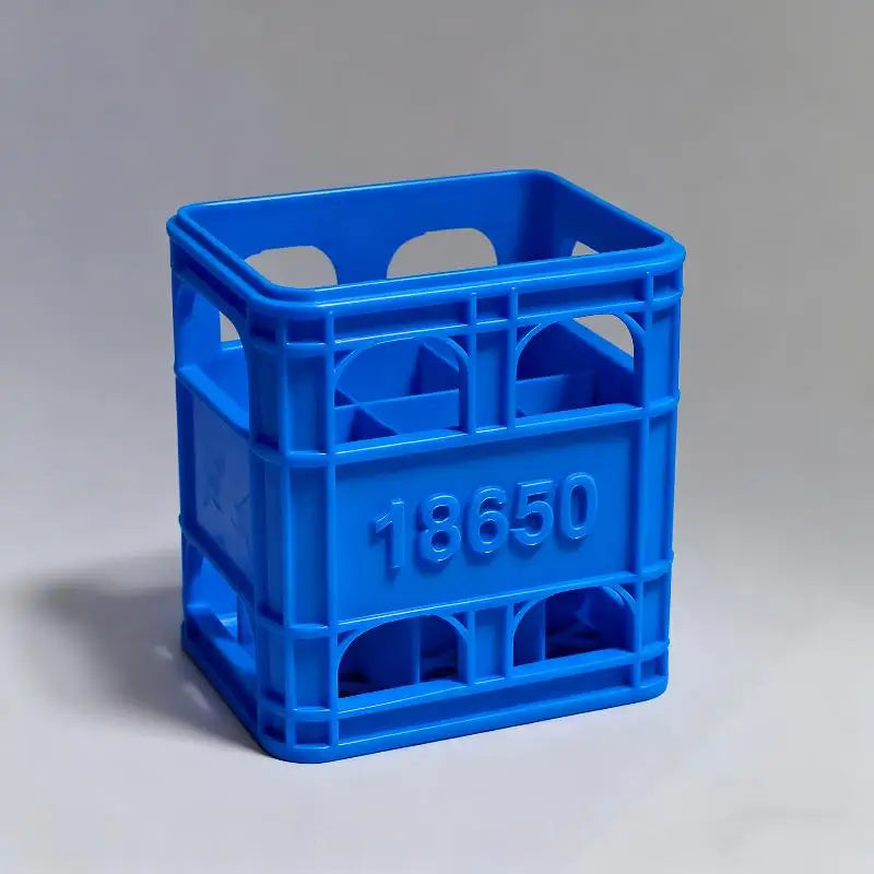 3D Printed Battery Storage Box DIY Beer Crate No. 5 Aa No. 7 Aaa 18650 Battery Stackable Storage Basket Storage Box Qme A13