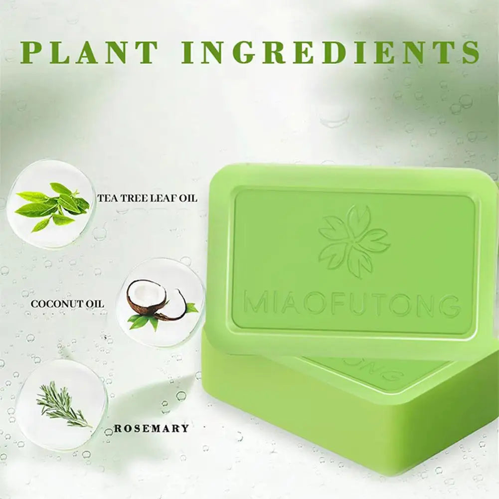 Tea Tree Oil Clean Soothing Soap Gentle Exfoliating Deep Cleansing Qme