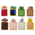 8Pcs Cartoon Animal Themed Felt Sensory Mats for Autistic Children Textured Cognition Tile Preschool Developmental Education Toy Qme 1PCS Random styles