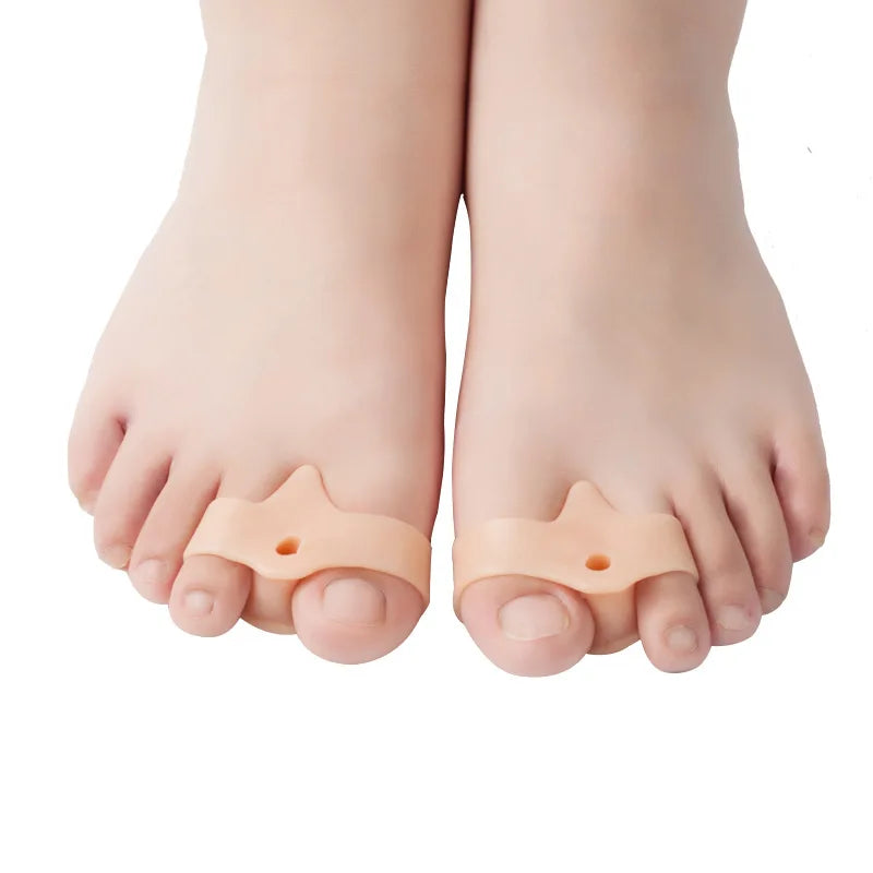 Silicone Gel Big Toe Separator Cushion Foot Buffer Protector Daily Qme skin