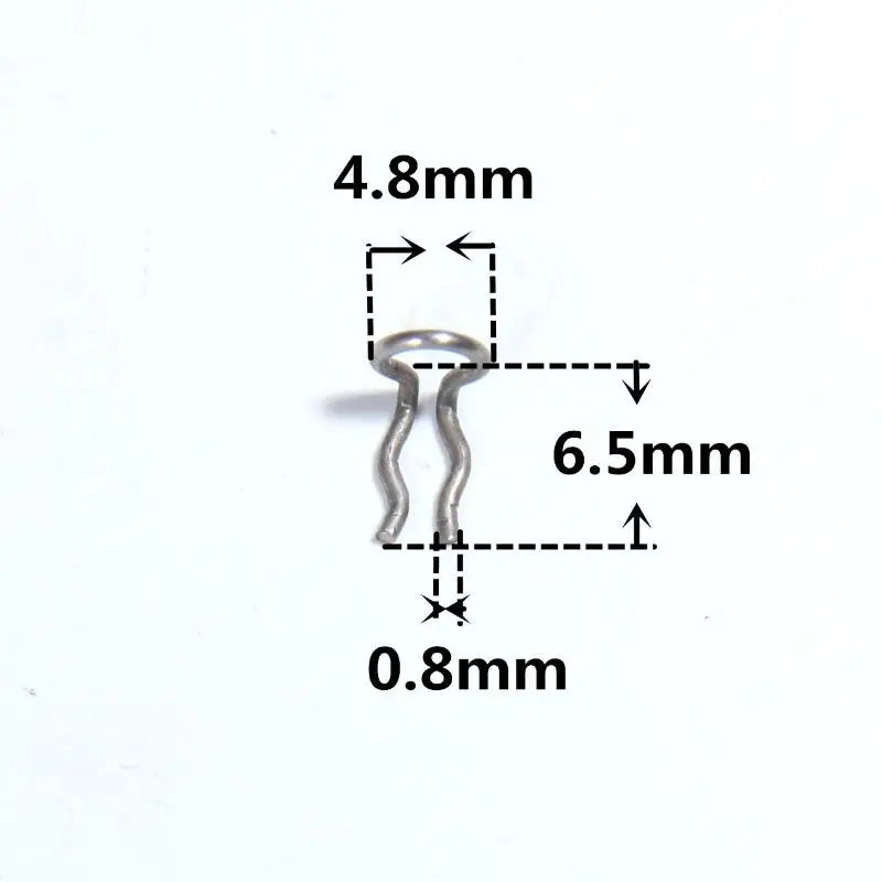 Spring Clip Disc Brake Caliper Bicycle Durable Stainless Steel XT SLX Qme