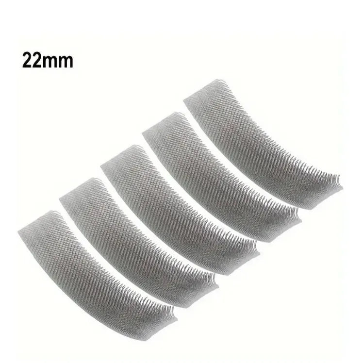 15/22mm Electric Drill Pipe Cleaner Copper Pipe Cleaning Replacement Brush Rust Removal Cleaning Brush Tool Drill Accessories Qme 22mm 5pcs