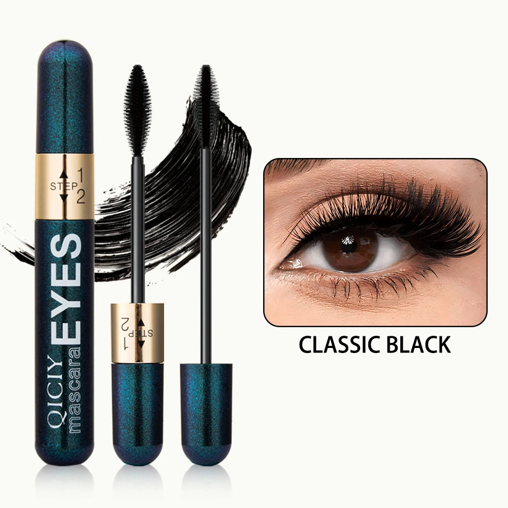 Slim Curly Eye Black Waterproof Sweat Proof Long-lasting Makeup Qme