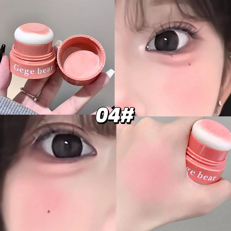 Gege Bear Matte Blush Powder Natural Finish Long-lasting Low Qme GX2071-4