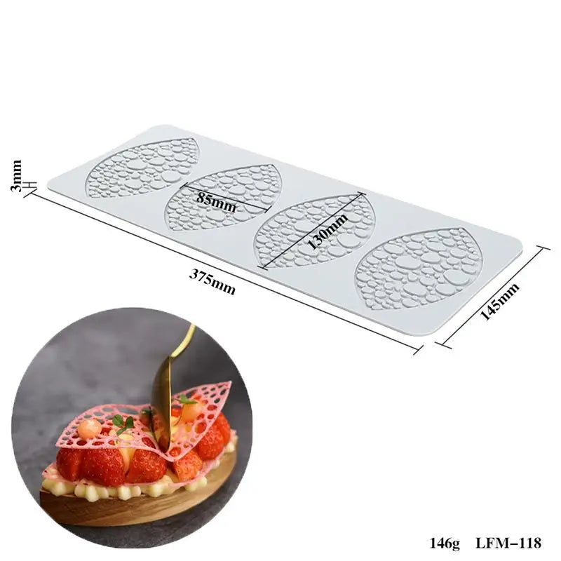 Silicone Fondant Molds Chocolate Mold Sugar Craft Gum Decorative Lace