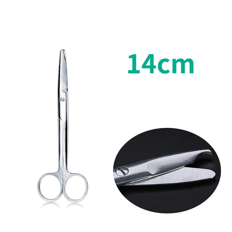 Stainless Steel Scissors Nurse Removal Sutures Crescent Qme