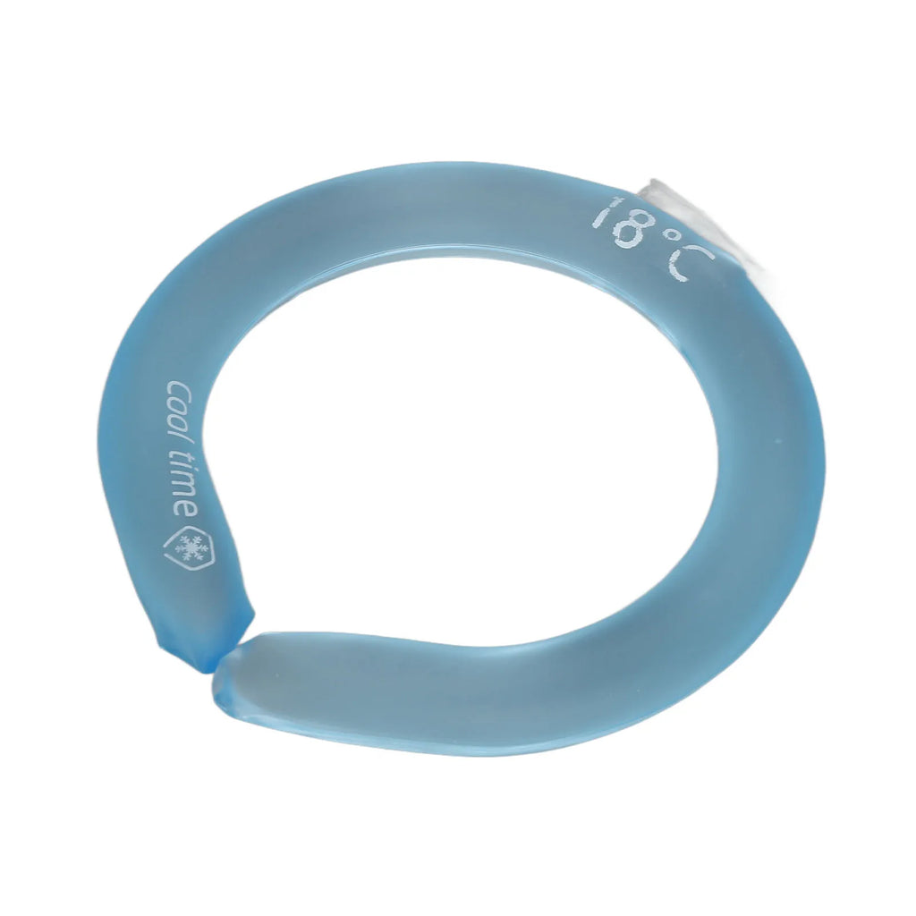 Neck Cooling Ring Reusable Neck Cooling Wraps Wearable Cooling Neck Tube 18 Degrees Celsius Freezing Ergonomic Neck Cooling Tube Qme