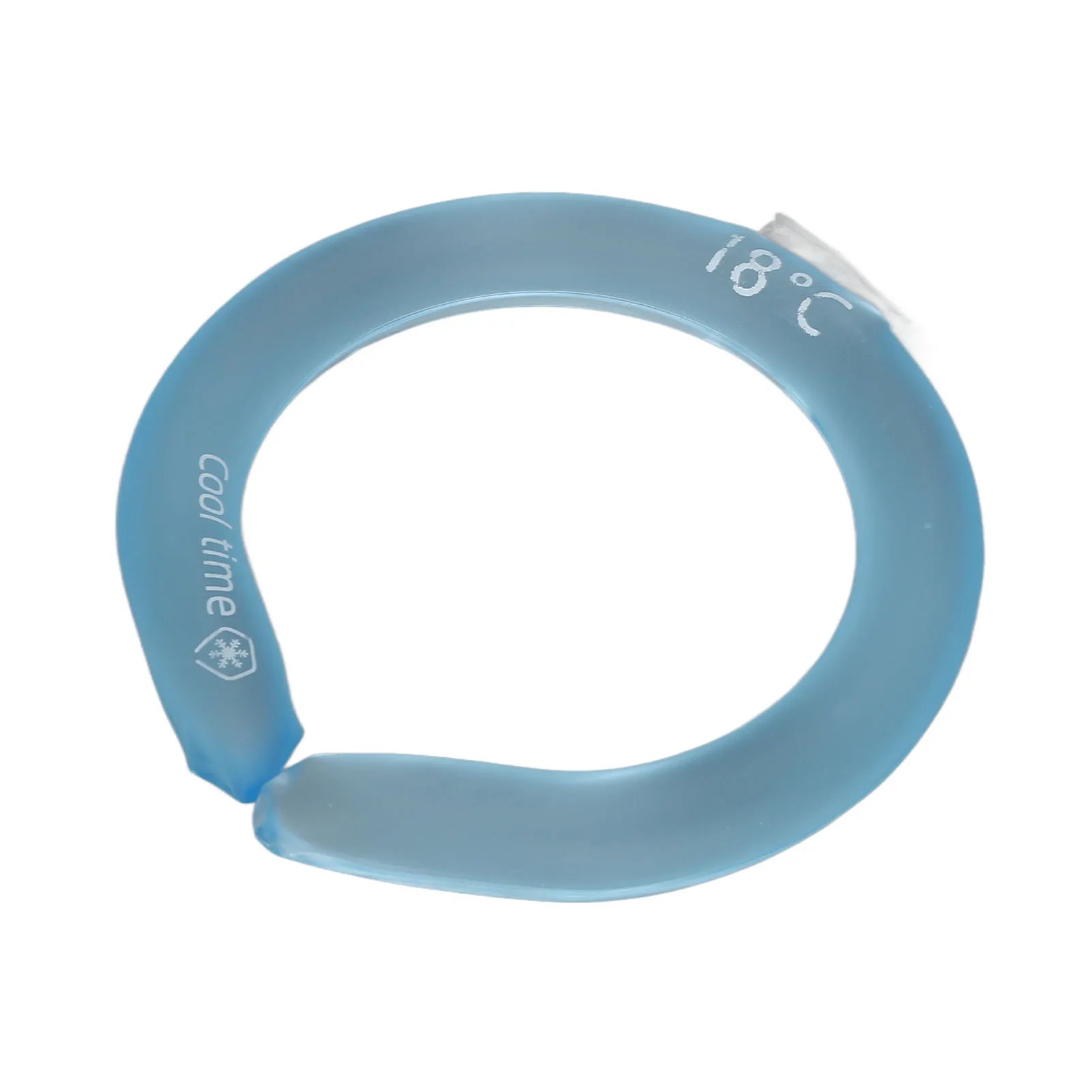 Neck Cooling Ring Reusable Neck Cooling Wraps Wearable Cooling Neck Tube 18 Degrees Celsius Freezing Ergonomic Neck Cooling Tube Qme