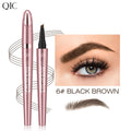 4 Fork Microblading Eyebrow Pencil Waterproof Eyebrow Pencil Natural Long-Lasting Eyebrow Makeup 6 Colors Qme Q708-6