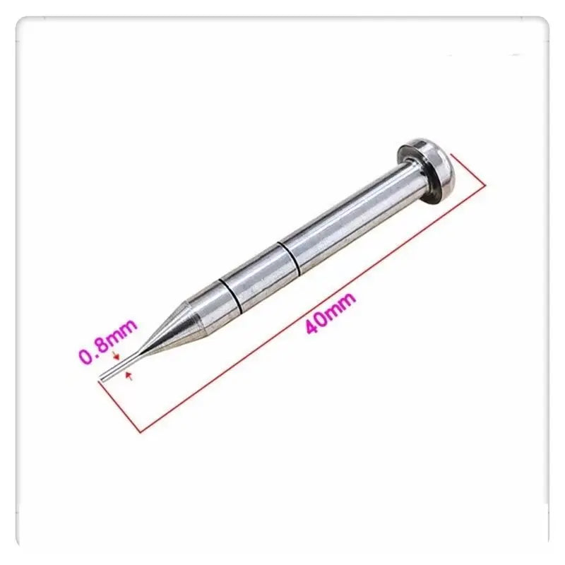 A02F-Wristband Adjusting Removal Tool 0.8Mm 3Pcs Watch Strap Punch Needle Watch Repair Accessory Qme