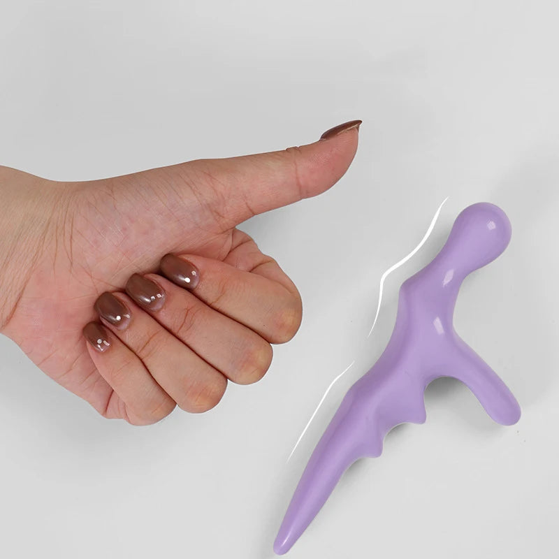 Manual Finger Pressure Massager Deep Tissue Tool Full-body Relaxation Qme