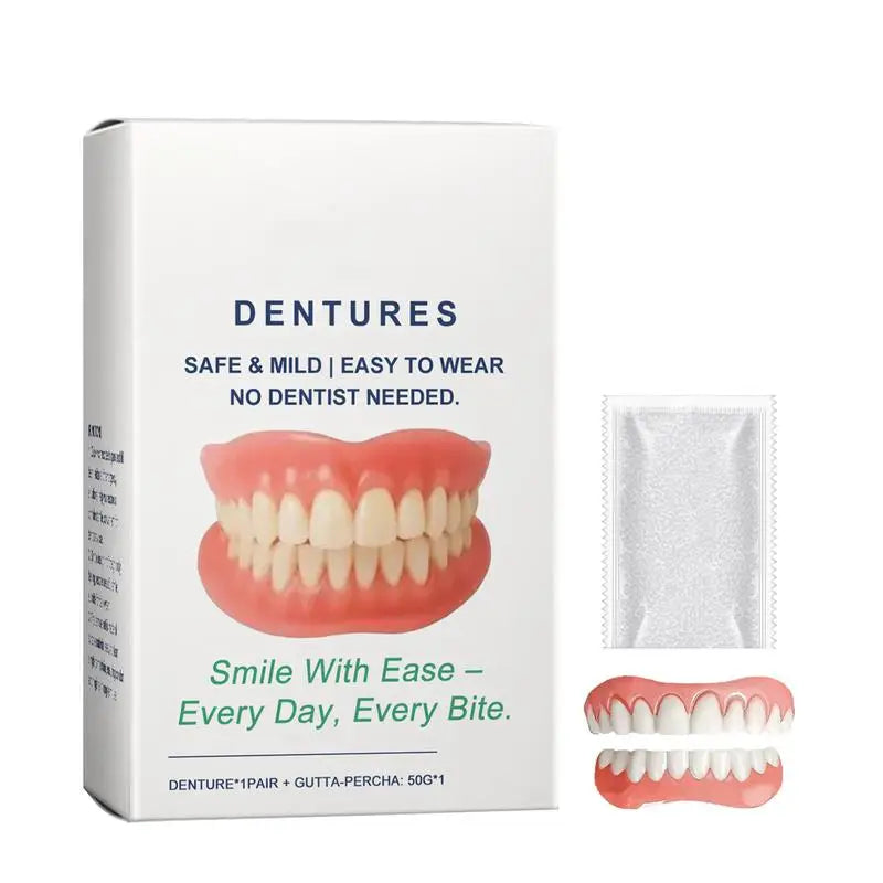 Denture Relines Silicone Liners Soft Fit Temporary Orthodontic Teeth Qme