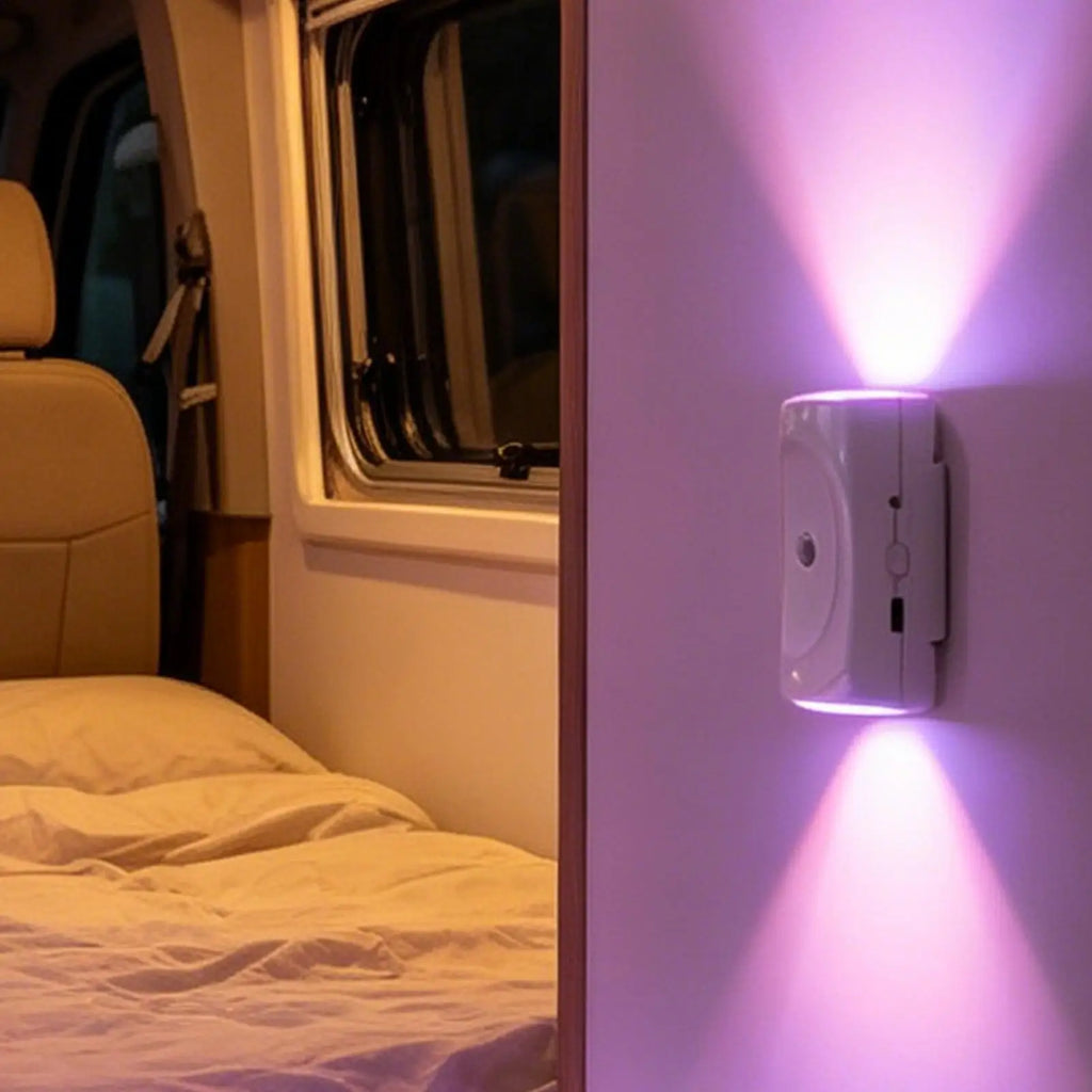 Wall Sconce Light 7-Color Rechargeable Magnetic Install Decoration Qme