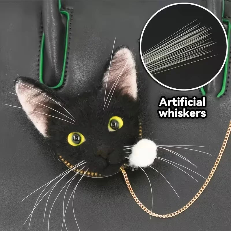 Simulation Cat Dog Whiskers Realistic Animal Beards Suitable DIY Cats Qme