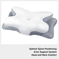 Memory Foam Pillows For Sleeping Memory Foam Pillow For Side Sleepers Slow Rebound Soft Cushion Neck Support Headrest For Travel Qme China Mainland