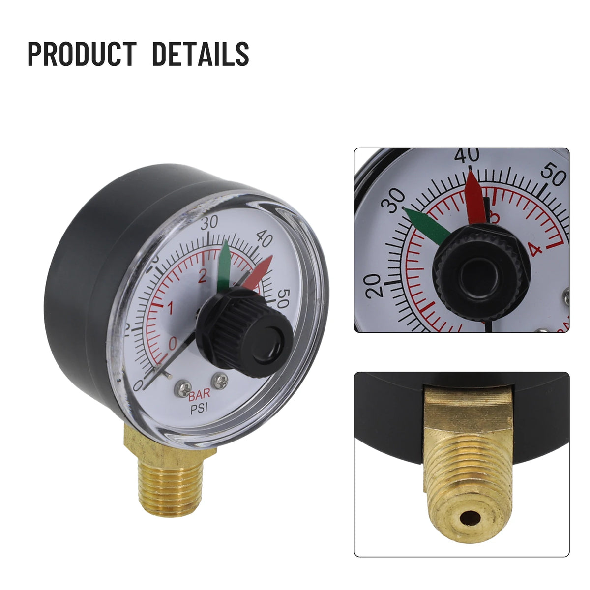 ECX271261 Pressure Gauge Hayward Pool Filter Sand Replacement Parts Qme