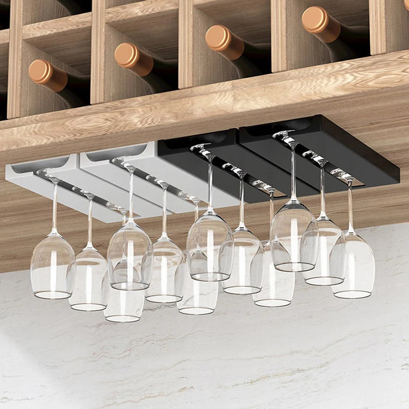 Multi-function Classification Stemware Glass Cup Hanging Holder Qme
