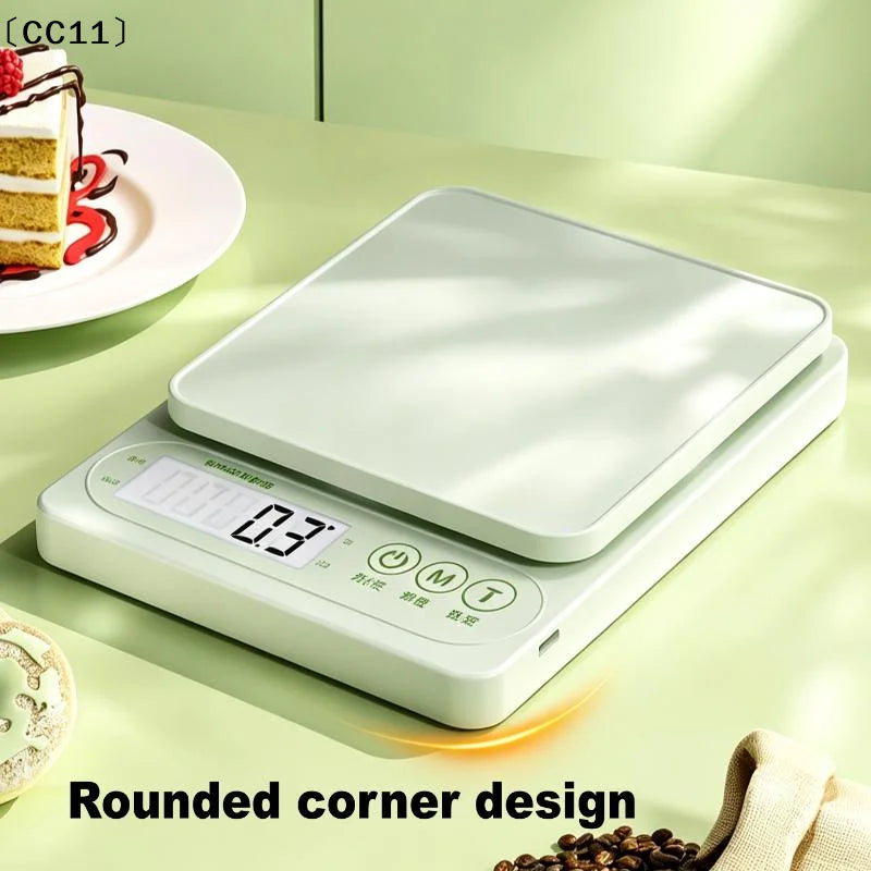 Digital Food Kitchen Scale Accuracy One Touch Tare Function Baking Qme