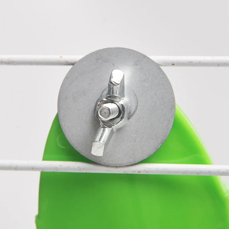 Bird Cage Feeding Holder Bird Cuttlebone Holder Vegetable Fruits Cuttlebone Holder For Parrot Budgies Parakeet Cockatiel Qme