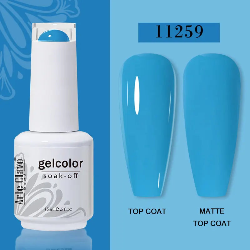 Arte Clavo Jelly Gel Polish Translucent Manicuring UV Nail Semi