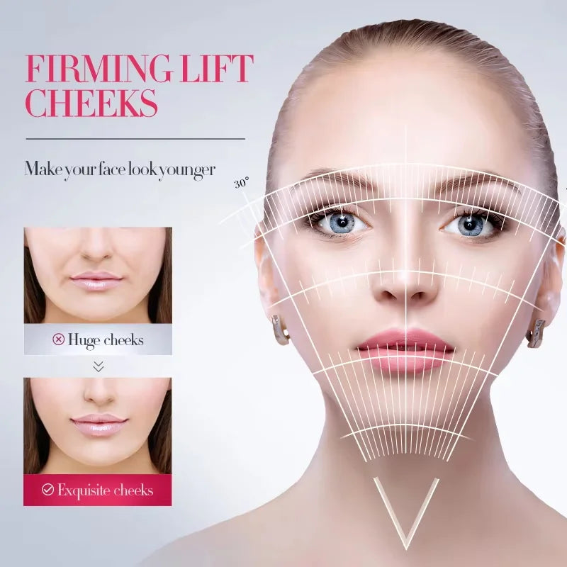 V-Shape Face Slimming Cream Effective Lift Up V Double Chin Cheek Slimming Firming Anti Wrinkle Shaping Massage Facial Skin Care Qme
