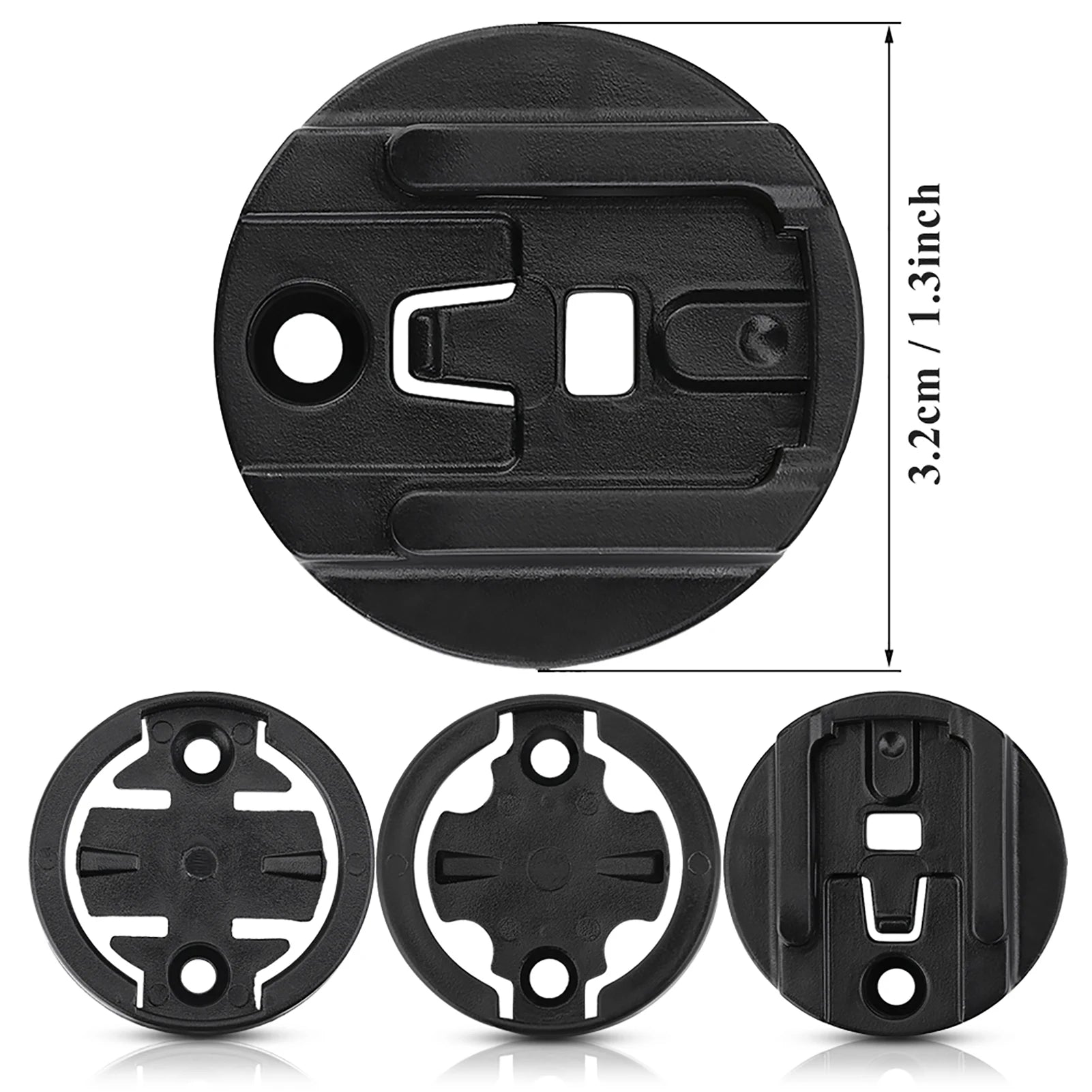 Plastic Bike Computer Extension Mount Converter Adapter Base Bike Computer Mount Computer Mount for Bryton Qme