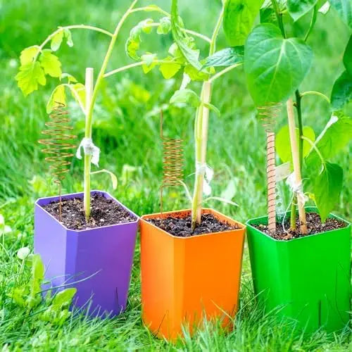 Electroculture Plant Stakes Garden Coppers Coils Antennas Growing Qme