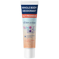 24/7 Freshness Whole Body Deodorant for Armpits & Private Parts with Hyaluronic Acid & Peach Vanilla Scent. Qme SKY BLUE 20g